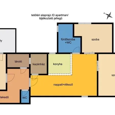 Penthouse Privat Jakuzzival Smeraldo Siófok